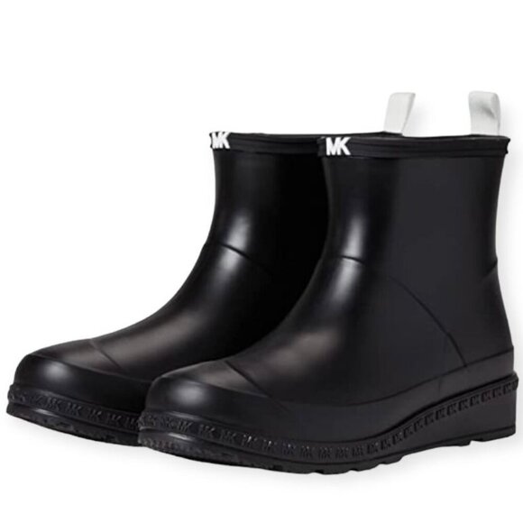 MICHAEL Michael Kors MAC Women's Wedge Heel Ankle Boot Rain Waterproof Booties - Picture 1 of 7